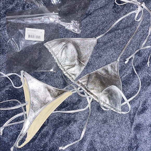 Metallic Bikini Set - Picture 2 of 3